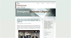 Desktop Screenshot of emergencybusinesslitigation.com